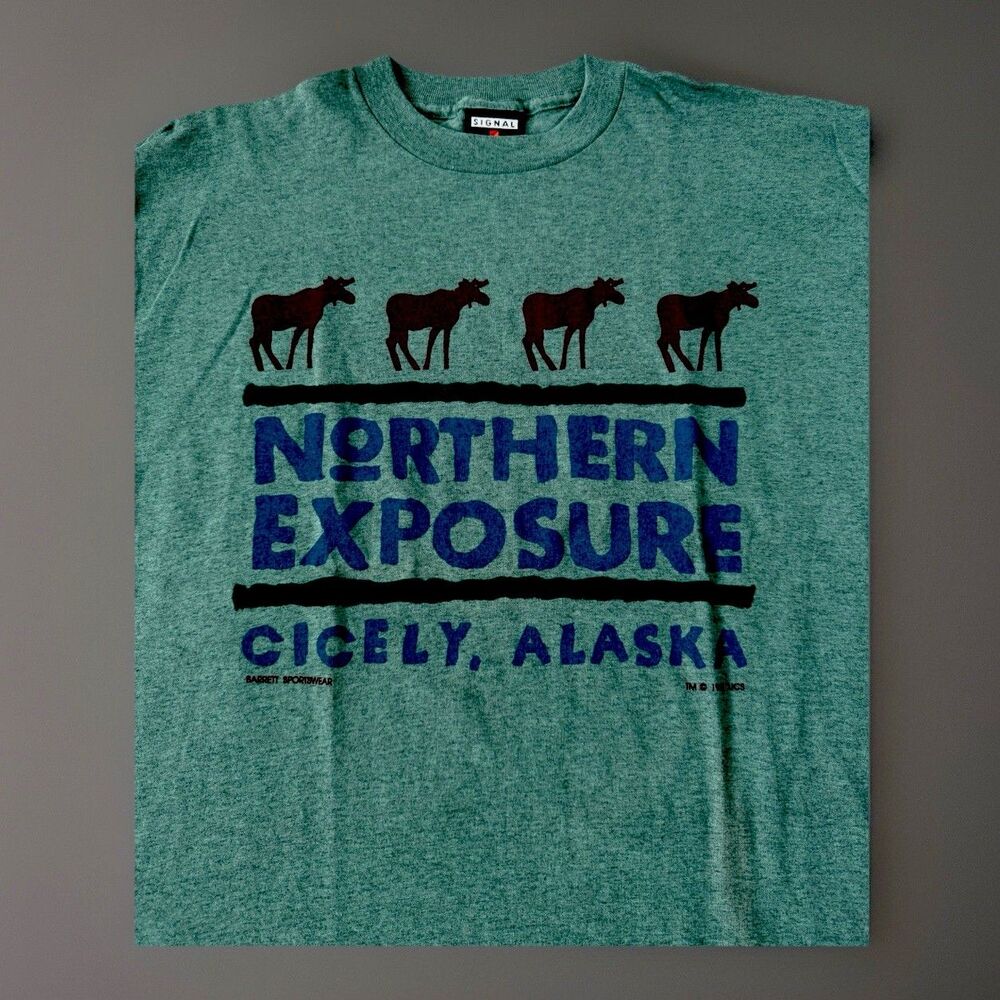 1990s Northern Exposure T-Shirt Vintage Single Stitch Large Rare - Picture 2 of 3